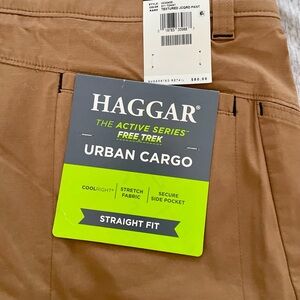 Haggar Men's Urban Cargo Pants - Brown
